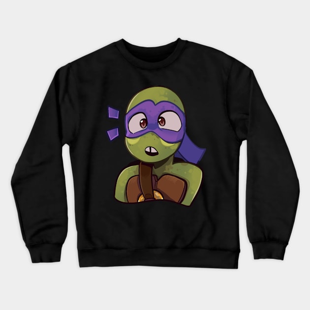 Surprised Donnie Crewneck Sweatshirt by lillastarr